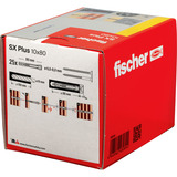 fischer Cheville à expansion SX Plus 10x80 Gris clair