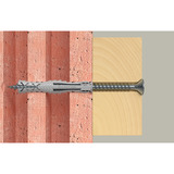 fischer Cheville à expansion SX Plus 10x80 Gris clair