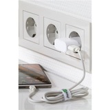 goobay 5W USB-A chargeur Blanc, 1x USB-A
