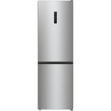 gorenje NRK619CA2XL4 Pose libre 300 L C Gris, Combination Réfrigérateur / congélateur Acier inoxydable, 300 L, No Frost (réfrigérateur), N-T, 11 kg/24h, C, Gris