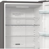 gorenje NRK619CA2XL4 Pose libre 300 L C Gris, Combination Réfrigérateur / congélateur Acier inoxydable, 300 L, No Frost (réfrigérateur), N-T, 11 kg/24h, C, Gris