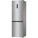 gorenje NRK619CA2XL4 Pose libre 300 L Gris, Combination Réfrigérateur / congélateur Acier inoxydable, 300 L, No Frost (réfrigérateur), N-T, 11 kg/24h, C, Gris