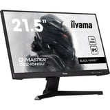 iiyama G-MASTER G2245HSU-B2 écran plat de PC 54,6 cm (21.5") 1920 x 1080 pixels Full HD LED Noir Moniteur gaming Noir (Mat), 1x DisplayPort, 1x HDMI, 2x USB-A, 54,6 cm (21.5"), 1920 x 1080 pixels, Full HD, LED, 1 ms, Noir