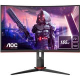 AOC C27G2U/BK LED display 68,6 cm (27") 1920 x 1080 pixels Full HD Noir, Rouge, Moniteur gaming Noir/Rouge, 68,6 cm (27"), 1920 x 1080 pixels, Full HD, LED, 1 ms, Noir, Rouge