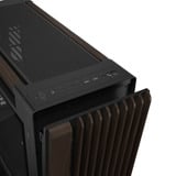 ASUS PROART PA602 WALNUT WOOD TG PWM MODERN BLACK boîtier big tower Marron/bois | 4x USB-A | 1x USB-C | Verre trempé