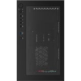 Aerocool  boîtier mini tower Noir | 3x USB-A | RGB | Window