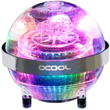 Alphacool Eisball Adressable RGB - Acryl, Vase d'expansion Transparent