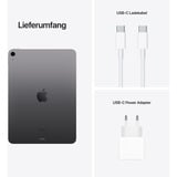 Apple iPad Air 256 Go 27,7 cm (10.9") Apple M 8 Go Wi-Fi 6 (802.11ax) iPadOS 15 Gris tablette 10.9" Gris, 27,7 cm (10.9"), 2360 x 1640 pixels, 256 Go, 8 Go, iPadOS 15, Gris