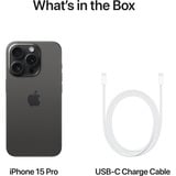 Apple iPhone 15 Pro 256GB Reconditionné smartphone Noir | 256 Go | iOS | Dual-eSIM
