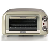 Ariete 3919/03 10 L 800 W Beige Grill, Mini four Blanc/vert clair, 10 L, Beige, Pose libre, Rotatif, 90 - 230 °C, Mécanique