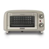 Ariete 3919/03 10 L 800 W Beige Grill, Mini four Blanc/vert clair, 10 L, Beige, Pose libre, Rotatif, 90 - 230 °C, Mécanique