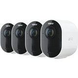 Arlo Ultra 2 Spotlight Caméra de sécurité IP Extérieure 3840 x 2160 pixels Mur, Caméra de surveillance Blanc/Noir, Caméra de sécurité IP, Extérieure, Sans fil, Amazon Alexa & Google Assistant, FCC, CE, IC, EuP1275, WERCS, Mur