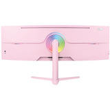 Arozzi  49" Moniteur UltraWide gaming incurvé  rose fuchsia