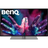 BenQ PD2725U écran plat de PC 68,6 cm (27") 3840 x 2160 pixels 4K Ultra HD LED Noir Moniteur Noir/gris, 1x DisplayPort, 2x HDMI, 3x USB-A, 2x Thunderbolt, 68,6 cm (27"), 3840 x 2160 pixels, 4K Ultra HD, LED, 5 ms, Noir
