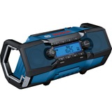 Bosch GPB 18V-2 C Radio professionnelle de chantier, Radio de chantier Bleu, Bluetooth, FM, AUX