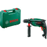 Bosch UniversalImpact 800, Perceuse à percussion Vert/Noir, Perceuse à poignée pistolet, Sans clé, Noir, Vert, 3000 tr/min, 3 cm, 1,2 cm