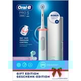 Braun Oral-B Pro 3 3500, Brosse a dents electrique Blanc