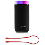 Canton Glow Pro Enceinte portable stéréo Noir 30 W, Haut-parleur Noir, 30 W, Avec fil &sans fil, A2DP, AVRCP, HFP, HSP, 10 m, USB Type-C, Enceinte portable stéréo
