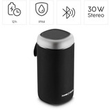 Canton Glow Pro Enceinte portable stéréo Noir 30 W, Haut-parleur Noir, 30 W, Avec fil &sans fil, A2DP, AVRCP, HFP, HSP, 10 m, USB Type-C, Enceinte portable stéréo