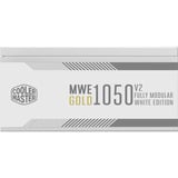 Cooler Master MWE 1050 V2 White alimentation modulaire 1050 watt Blanc, 1x 12V-2x6, 3x PCIe