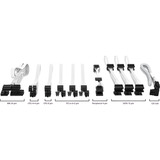 Cooler Master MWE 1050 V2 White alimentation modulaire 1050 watt Blanc, 1x 12V-2x6, 3x PCIe