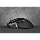 Corsair IRONCLAW RGB WIRELESS, Souris gaming Noir, 100 - 18,000 DPI, Bluetooth 4.2 + LE, LED RGB