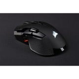 Corsair IRONCLAW RGB WIRELESS, Souris gaming Noir, 100 - 18,000 DPI, Bluetooth 4.2 + LE, LED RGB