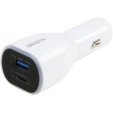 DICOTA D31932 chargeur d'appareils mobiles Blanc Auto Blanc, Auto, Allume-cigare, 20 V, Blanc