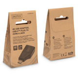 Digitus AK-300450-000-S, Adaptateur Noir