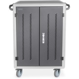 Digitus Armoire de charge mobile, 30 stations de charge, pour ordinateurs portables/tablettes jusqu'à 15,6" Noir, 30x USB-C
