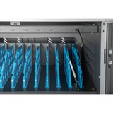 Digitus Armoire de charge mobile, 30 stations de charge, pour ordinateurs portables/tablettes jusqu'à 15,6" Noir, 30x USB-C