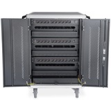 Digitus Armoire de charge mobile, 30 stations de charge, pour ordinateurs portables/tablettes jusqu'à 15,6" Noir, 30x USB-C