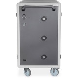 Digitus Armoire de charge mobile, 30 stations de charge, pour ordinateurs portables/tablettes jusqu'à 15,6" Noir, 30x USB-C