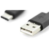 Digitus Câble de connexion USB 2.0 USB-A > USB-C Noir