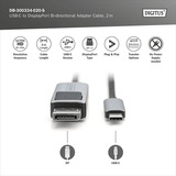 Digitus DB-300334-020-S, Câble Noir/gris
