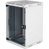 Digitus Enceinte murale combinée 254 mm (10") et 482,6 (19") mm, Armoire informatique Gris clair