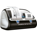 Dymo LabelWriter 450 Twin Turbo, Imprimante d'étiquettes Noir/Argent