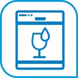 Emsa Bac de fraîcheur Clip & Close 3,7 L, Boîte Transparent/Bleu, rectangulaire, avec bac de récupération