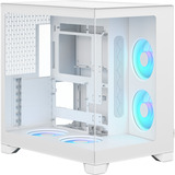 Fractal Design Fractal Design Pop 2 Vision RGB boîtier midi tower Blanc | 1x USB-A | 1x USB-C | RGB | Verre Trempé