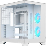 Fractal Design Pop 2 Vision RGB boîtier midi tower Blanc | 1x USB-A | 1x USB-C | RGB | Verre Trempé