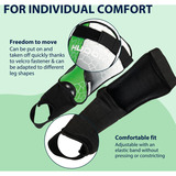 HUDORA Protège-tibias avec protection de la cheville, Accessoires Vert