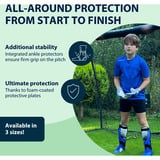 HUDORA Protège-tibias avec protection de la cheville, Accessoires Vert