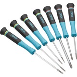 Hazet Set de tournevis électronique 811EL/7, 7 pièces Noir/Bleu