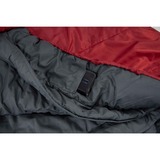 High Peak TR 400, Sac de couchage Rouge foncé/gris