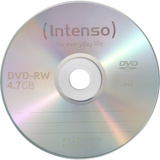 Intenso DVD-RW 4.7GB, 4x 4,7 Go 10 pièce(s), Support vierge DVD 4x, DVD-RW, 120 mm, Petit boitier, 10 pièce(s), 4,7 Go