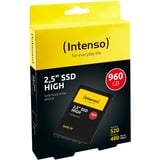 Intenso High 2.5" 960 Go Série ATA III TLC SSD 960 Go, 2.5", 520 Mo/s, 6 Gbit/s