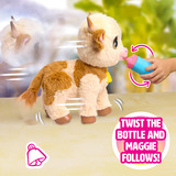 Just Play FurReal Maggie, Peluche Vache, 4 an(s), Interactif, AA, Piles fournies