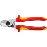 KNIPEX Coupe-câbles 95 12 165, Tenailles de cran avec gaines bi-matière, brunie