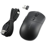 Kensington Souris rechargeable MY430 EQ Noir, Ambidextre, Optique, RF Wireless + Bluetooth + USB Type-A, 2400 DPI, Noir