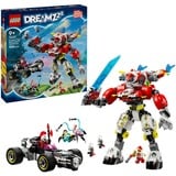 LEGO DREAMZzz - Le mecha tigre de Coopers et la voiture hot rod de Zero, Jouets de construction 71497
